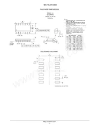 MC74LVX4066MELG Datasheet Page 11