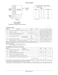 MC74LVX8051DTG Datasheet Page 2