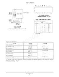 MC74LVX8051MG Datenblatt Seite 2