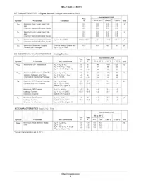 MC74LVXT4051MELG Datasheet Page 4