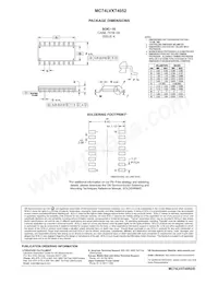MC74LVXT4052DG Datasheet Page 14