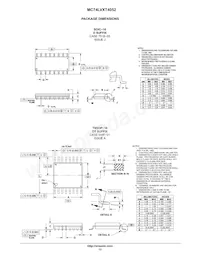 MC74LVXT4052MG Datasheet Page 13