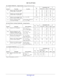 MC74LVXT4053DG Datasheet Page 4