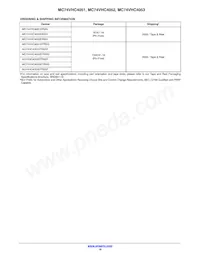 MC74VHC4053MG Datasheet Page 16