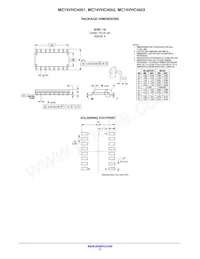 MC74VHC4053MG Datasheet Page 17