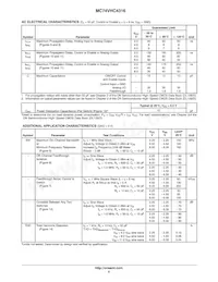 MC74VHC4316DTG Datasheet Pagina 5