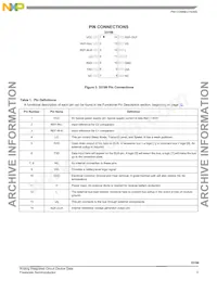 MCZ33199EFR2 Datasheet Page 3