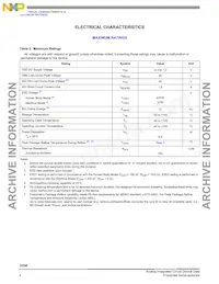 MCZ33290EF Datasheet Page 4