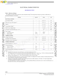MCZ33993EWR2 Datasheet Page 4