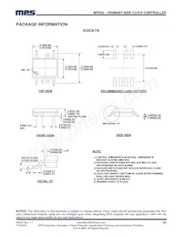 MP023GS Datasheet Pagina 23