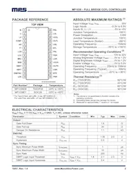 MP1038EY-LF數據表 頁面 2