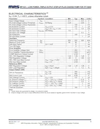 MP1531DM-LF Datasheet Page 3