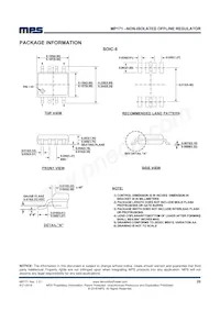 MP171GJ-P Datasheet Page 20