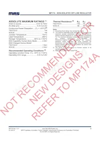 MP174GJ-P Datasheet Page 3
