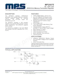 MP20075DH-LF-Z Datasheet Cover