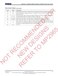 MP2930GQK-LF-P Datasheet Page 6