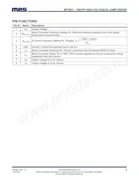 MP3801DH-LF Datasheet Page 3