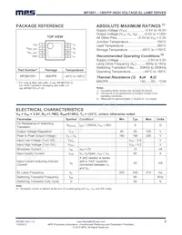 MP3801DH-LF-P Datasheet Page 2