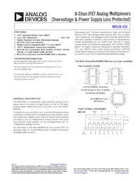 MUX08AQ/883C Datasheet Cover