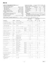 MUX08AQ/883C Datasheet Page 2