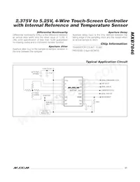 MXB7846EUE+T Datasheet Pagina 21