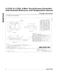 MXB7846EUE+T Datasheet Pagina 22