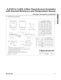 MXB7846EUE+T Datasheet Page 23