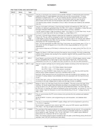 NCN6001MUTWG Datasheet Page 3