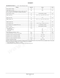 NCN6001MUTWG Datasheet Page 6