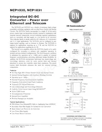 NCP1031DR2 Datasheet Cover