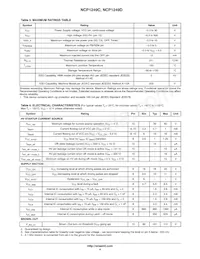 NCP1249CD65R2G Datenblatt Seite 4