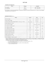 NCP1280DR2 Datasheet Pagina 4