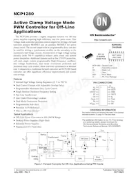 NCP1280DR2G Datasheet Cover