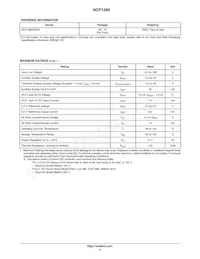 NCP1280DR2G Datenblatt Seite 4