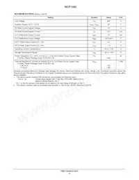 NCP1282BDR2G Datasheet Page 4