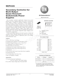 NCP4326DR2G Datenblatt Cover