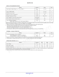 NCP51145PDR2G Datasheet Page 3