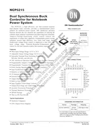NCP5215MNR2G Datasheet Cover