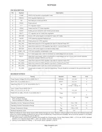 NCP5220MNR2G Datasheet Pagina 4