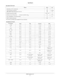NCP5331FTR2G Datasheet Page 4