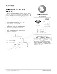 NCP5366MNR2G Datenblatt Cover