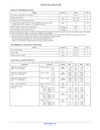 NCV51198PDR2G Datasheet Page 3