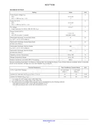 NCV7703BD2R2G Datasheet Page 4