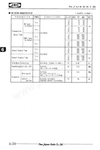 NJU4051BM Datasheet Page 3
