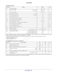 NLAS2066UST3 Datasheet Page 2