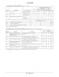 NLAS3699BMN1R2G Datasheet Page 5