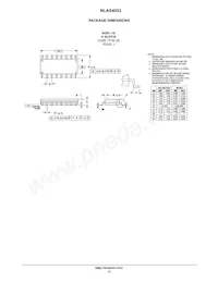 NLAS4053DT Datasheet Page 13