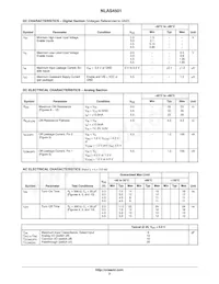 NLAS4501DFT2G Datasheet Page 3