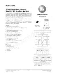 NLAS4685FCT1G Datenblatt Cover