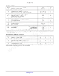 NLAS54405MT2TBG Datasheet Page 4